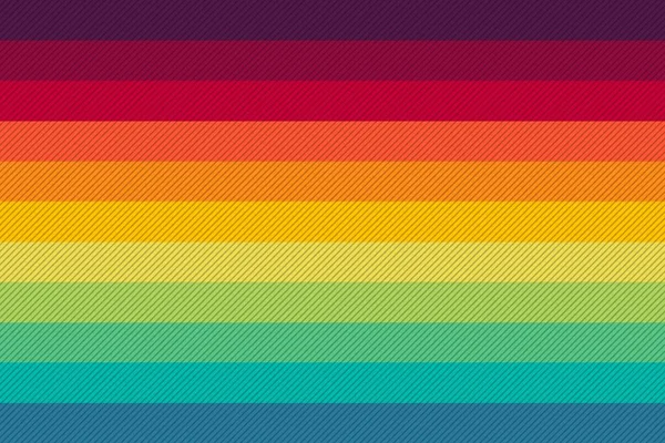 Illustration Rainbow Stripes Perfect Wallpapers Backgrounds — Stock Photo, Image