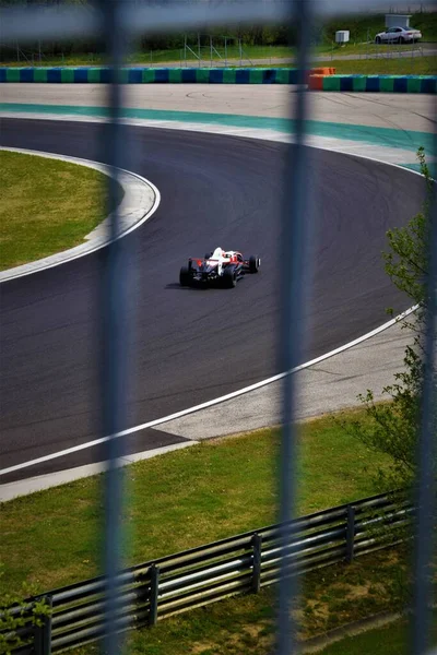 Budapest Węgry Maja 2019 Formula Car Wyścigowy Torze — Zdjęcie stockowe