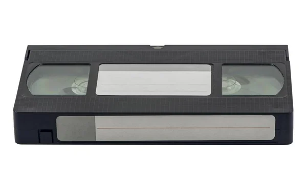 白い背景に隔離されたVhsテープ — ストック写真