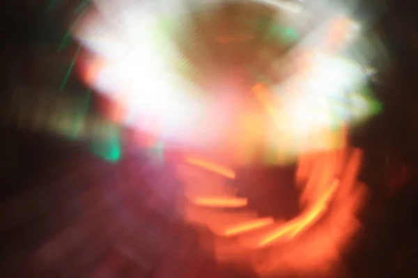 Horizontal Shot Glow Vortex Light Effect — Stock Photo, Image