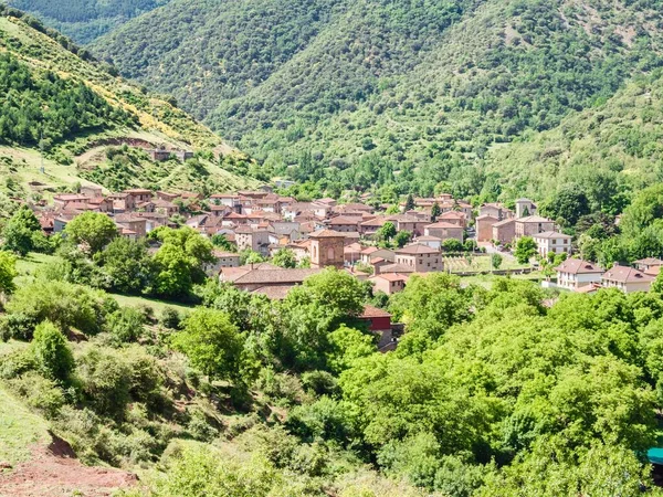 Eine Wunderschöne Landschaft Alter Historischer Gebäude Viniegra Von Abajo Rioja — Stockfoto