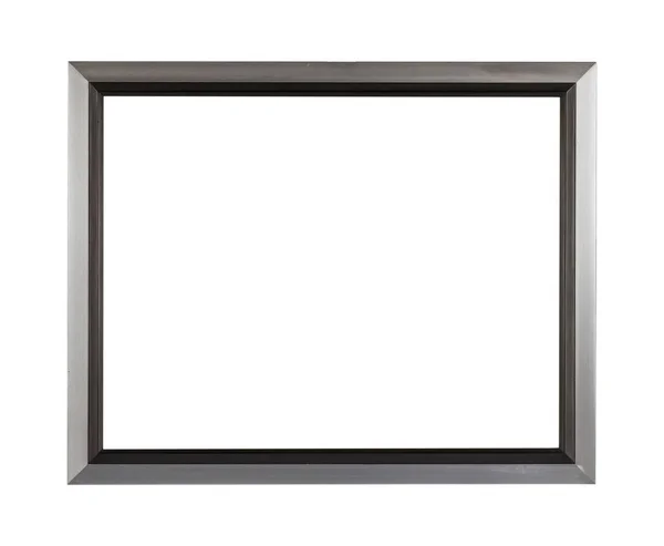 Uma Armação Metal Quadrado Para Pintura Imagem Isolada Fundo Branco — Fotografia de Stock