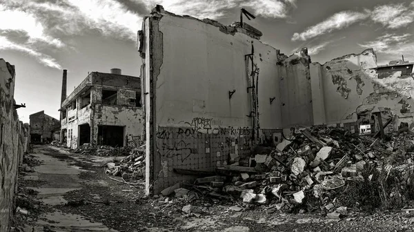 Antigua Fbrica Abandonada Ruinas — Stock Fotó