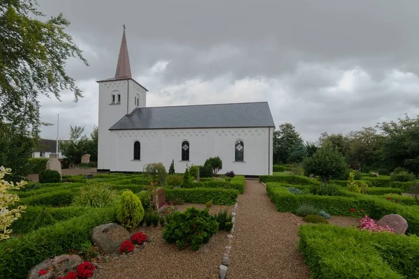 丹麦Klim教堂 — 图库照片