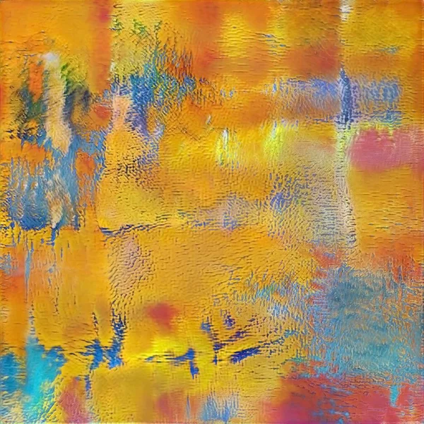 Abstract Art Background Oil Painting Canvas Multicolored Bright Textures Contemporary — Stock Photo, Image