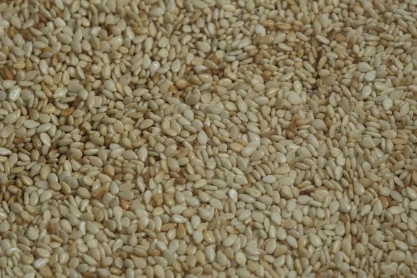 Vysokoúhlý Záběr Sezamového Semínka — Stock fotografie