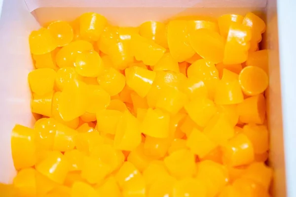 甘い黄色のコーンのクローズアップショット — ストック写真