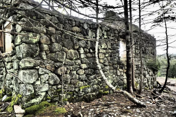 Antiguo Edificio Abandonado Ruinas Halifax Canadá —  Fotos de Stock