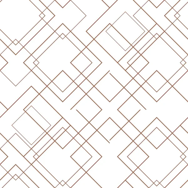The seamless pattern background with thin straight lines and squares