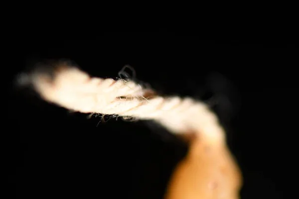 黒を背景にしたキャンドルのクローズアップ — ストック写真