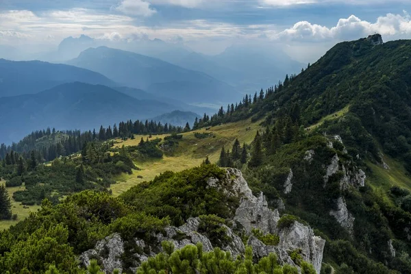 Güzel Horndlwand Almanya Daki Manzarasının Nefes Kesici Bir Görüntüsü — Stok fotoğraf