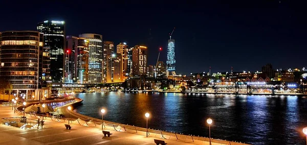 Sydney Australia May 2020 Sydney Never Sleeps City Centre Night — Stock Photo, Image