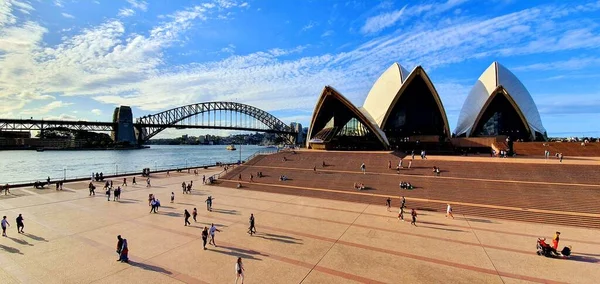 Sydney Australia Apr 2020 Sydney Central Business District Opera House — Stock Photo, Image