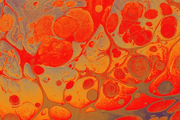 Narancssárga Márvány Művészeti Minta Nagy Absztrakt Textil Nyomatok Háttér Tapéta — Stock Fotó
