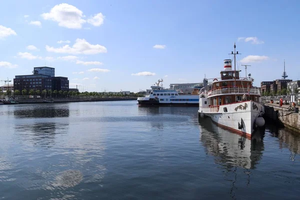 Kiel Jun 2020 2020 여객선 과작은 바라봄 — 스톡 사진
