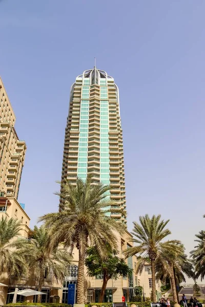 Dubai Egyesült Arab Emirates Február 2020 Luxus Modern Felhőkarcolók Központjában — Stock Fotó