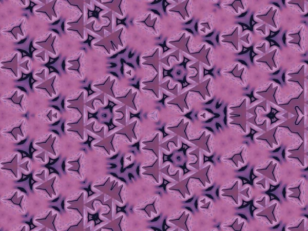 ピンク地に紫色の三角形が多数描かれています — ストック写真
