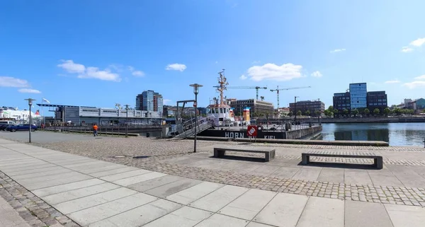 Kiel Tyskland Jun 2020 Kiel Tyskland Juni 2020 Visa Hamnen — Stockfoto