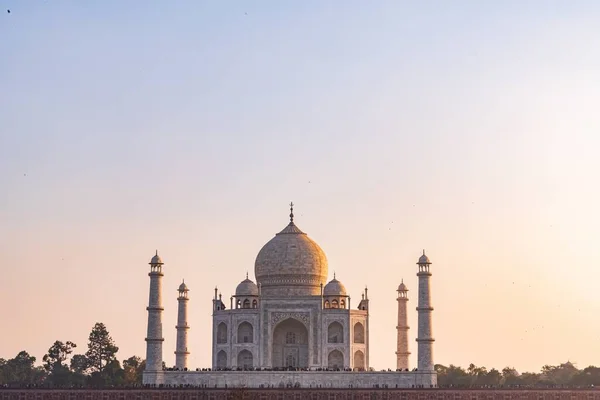 Uma Bela Vista Taj Mahal Agra Índia — Fotografia de Stock