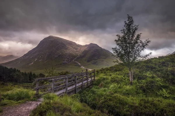 Path Devils Staircase Scotish Highlands — Stock Photo, Image