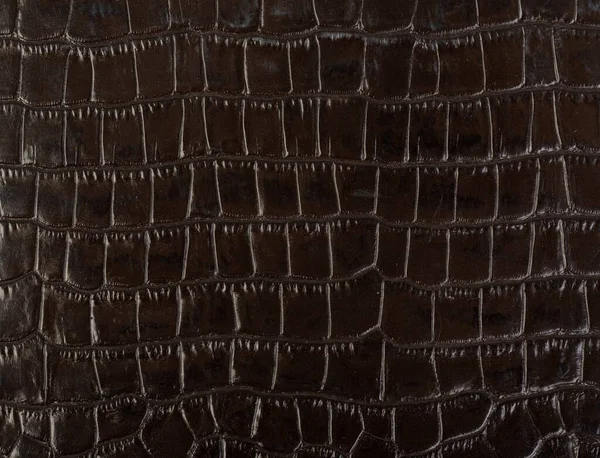 Closeup Shot Patterned Leather Brown Surface Perfect Background Royalty Free Stock Images