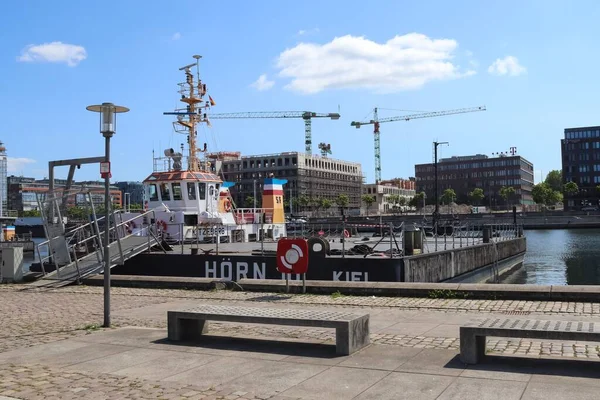 Kiel Jun 2020 2020 여객선 과작은 바라봄 — 스톡 사진