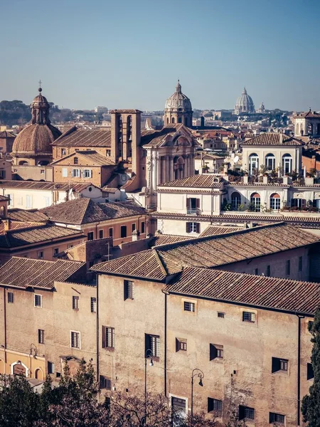 Roma Olaszország 2020 Január Szent Péter Tér Nappal Vatikánban — Stock Fotó