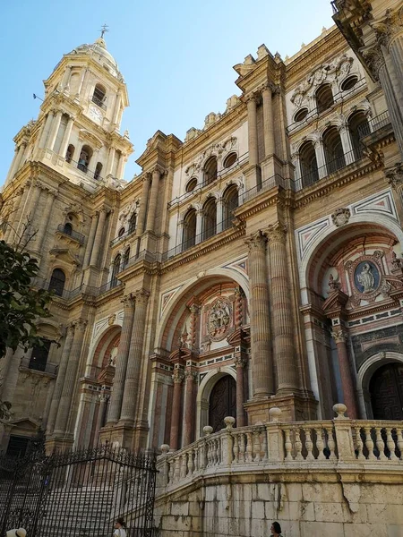 Catedral Encarnacin Mlaga Іспанія — стокове фото