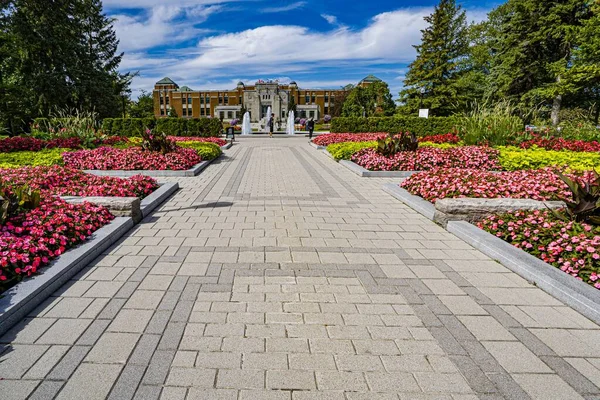 Mesmerizing View Montreal Botanical Garden Capturing Beauty Nature — Stock Photo, Image