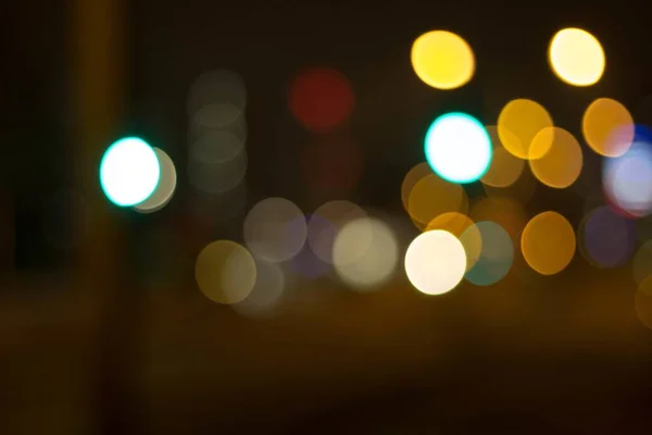 Een Close Shot Van Mooie Bokeh Lichten Ideaal Voor Achtergrond — Stockfoto