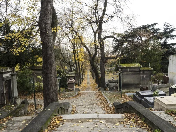 Paříž Francie Listopadu 2017 Nejkrásnější Památky Hřbitově Pere Lachaise — Stock fotografie