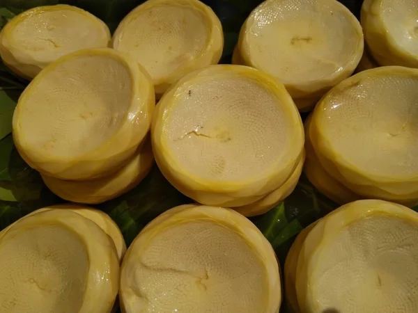 Close Frutas Alcachofra Descascadas — Fotografia de Stock