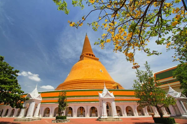 Cathédrale Phra Pathom Chedi Nakhon Thaïlande — Photo