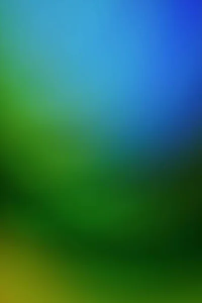 青と緑の影の抽象的な背景の垂直方向のぼやけたショット — ストック写真