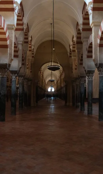 Crdoba Spanje Feb 2020 Beroemde Historische Moskee Van Cordoba Andalusië — Stockfoto