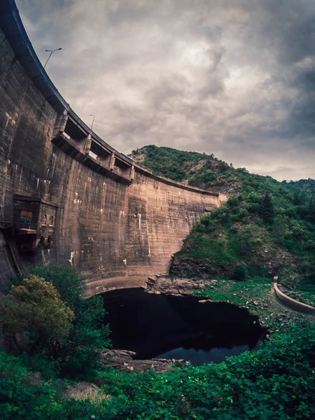 Represa Hidroelectrica Con Lago Cordoba Argentina — Stockfoto