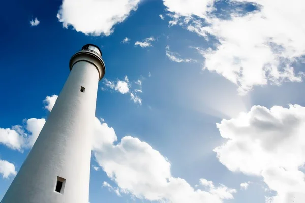 Low Angle View Lighthouse Blue Sky Victoria Australia — Stock Photo, Image