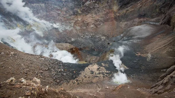 俄罗斯Mutnovsky Volcano的照片 — 图库照片