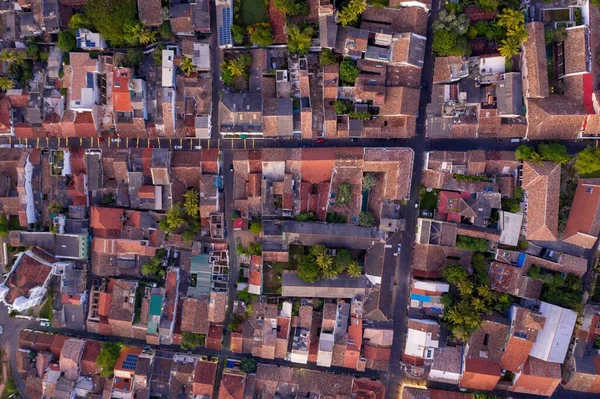 Uma Vista Aérea Aérea Forte Galle Sri Lanka — Fotografia de Stock