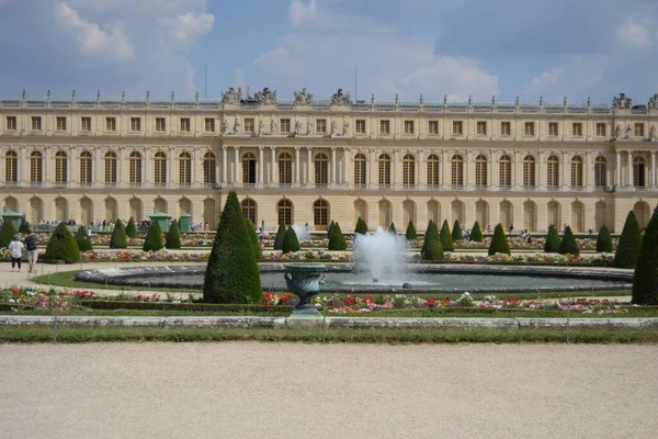 Прекрасна Статуя Версальського Палацу Версалі Франція — стокове фото