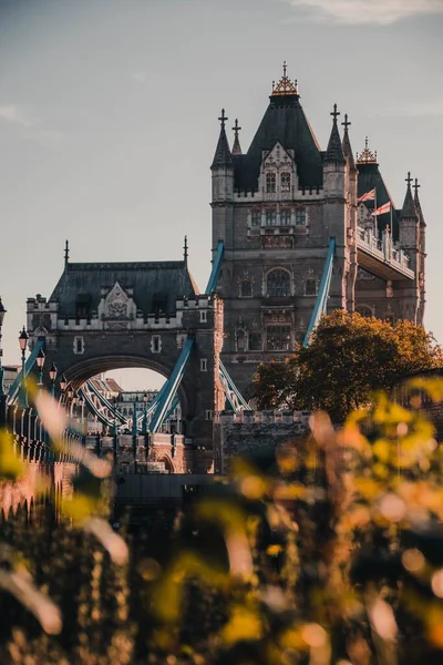 Una Hermosa Toma Del Tower Bridge Reino Unido —  Fotos de Stock
