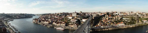 Una Bella Foto Panoramica Una Città Portoghese Porto — Foto Stock