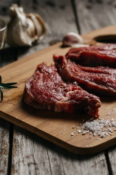 Een Close Shot Van Rosbief Tafel — Stockfoto