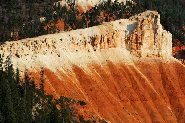Beautiful Shot White Orange Sandstone Rock Formations Oljato Monument Valley — Stock Photo, Image