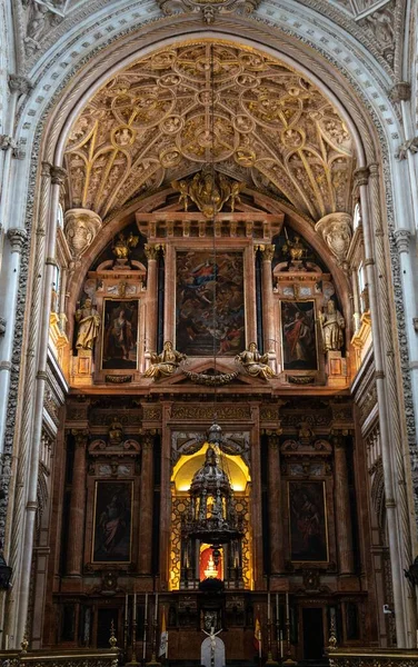 Crdoba Spanya Şubat 2020 Ünlü Tarihi Cordoba Camii Endülüs Spanya — Stok fotoğraf