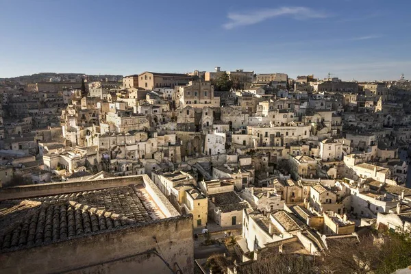 Krásný Snímek Matery Evropského Hlavního Města Kultury Basilicata Itálie — Stock fotografie