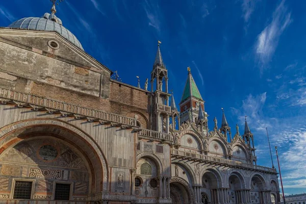 Базиліка Святого Марка Денний Час Венеції Італія — стокове фото
