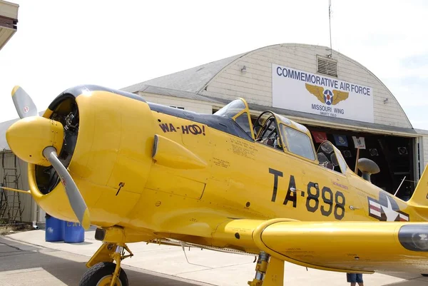 Charles Vereinigte Staaten Aug 2008 Ein Historisches Flugzeug Der Usa — Stockfoto