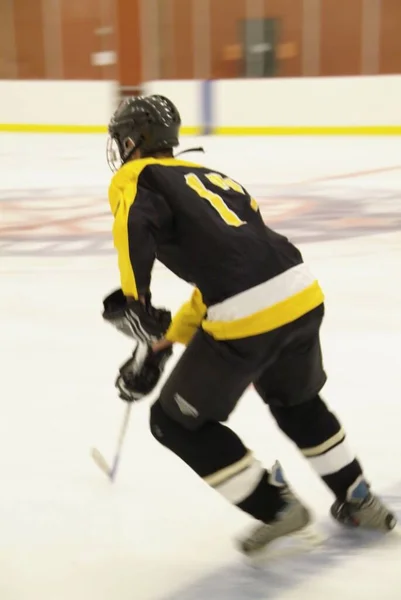 Peters Estados Unidos Enero 2009 Jugador Hockey Sobre Hielo Patinando — Foto de Stock
