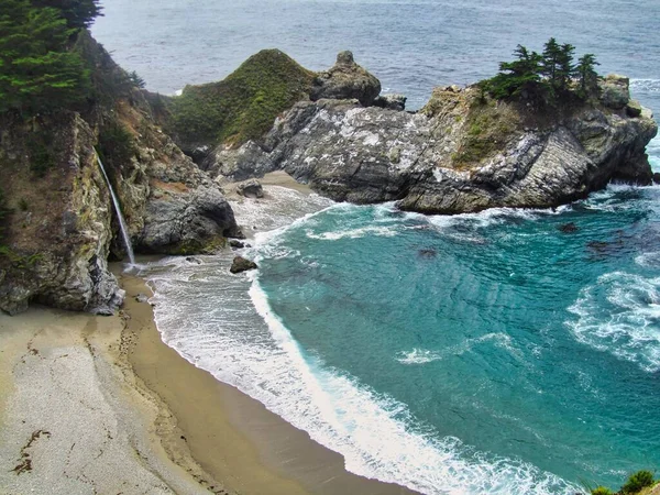 Beach Area Coast California Usa — Stock Photo, Image